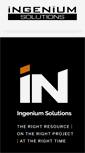 Mobile Screenshot of goingenium.com